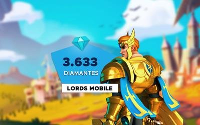 Lords Mobile - 3.633 Diamantes